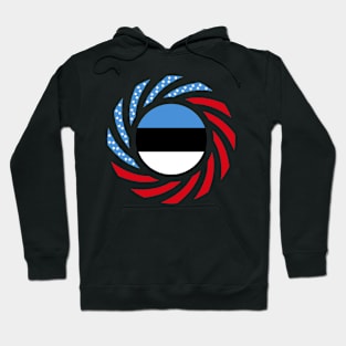 Estonian American Multinational Patriot Flag Series Hoodie